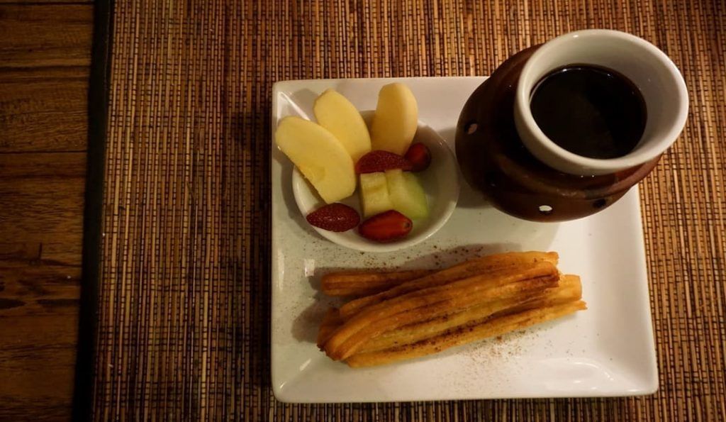 desayunar churros para hacer deporte