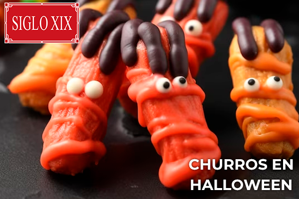 Churros en Halloween