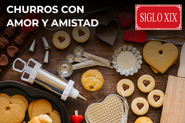 Churros con amor y amistad