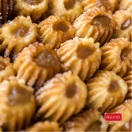 Receta con Churros Siglo XIX: Churros Rellenos
