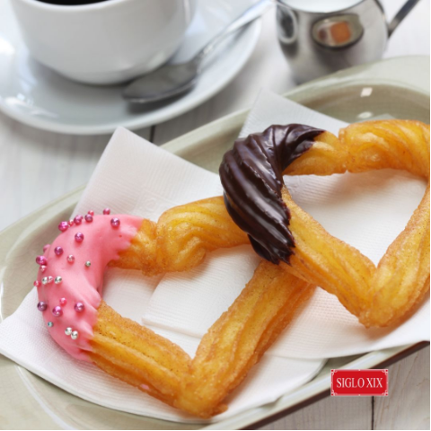 San Valentín - Decoración y presentación de Churros en Madrid: Ideas para Eventos